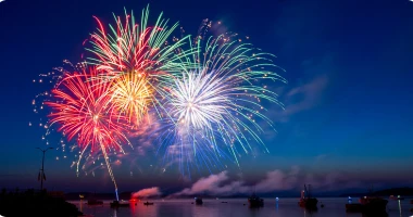 Focuri de artificii mari